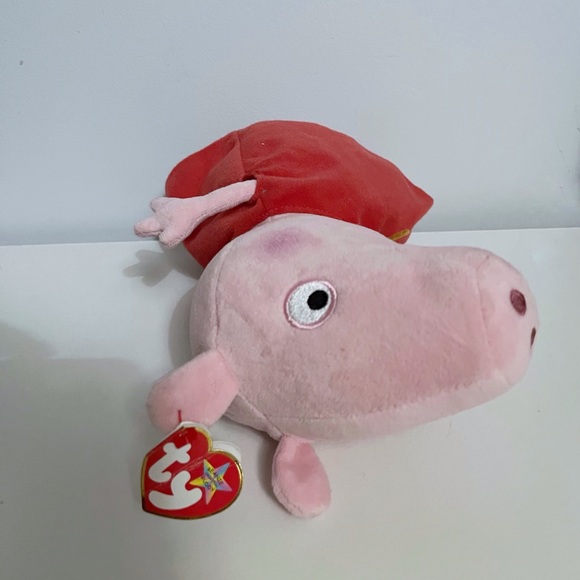 Peppa Pig TY Holding Teddy Plush Toy - Picture 5 of 6